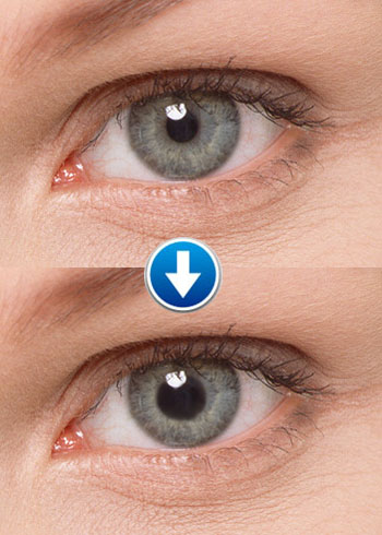 Gray eyes lentes de contacto Perspectiva